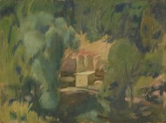 BORIS DENEV CHOKANOV /1883-1969/ "Landscape"
