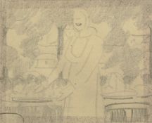 VLADIMIR DIMITROV POPPETROV - MAYSTORA /1882-1960/ "Housewife"