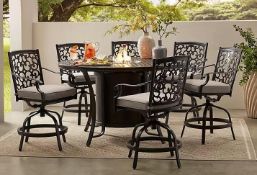 Outdoor Firepit Seating, Deck Box