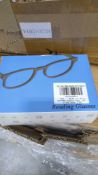 Pallet- elastic belts, tape, hello kitty squish, reading glasses and more