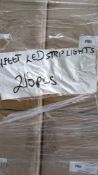 Stacked Pallets- Led Strip lights approx 216 pieces