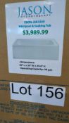 Jack 3260 soaking tub white