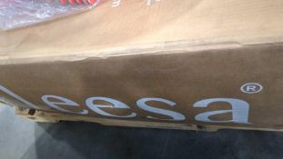 Pallet of Leesa Mattress Electric Baseboards, Cones and more