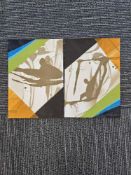 Paul Reed abstract print 1987