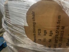 Pallet Dining chairs, French Dining chairs