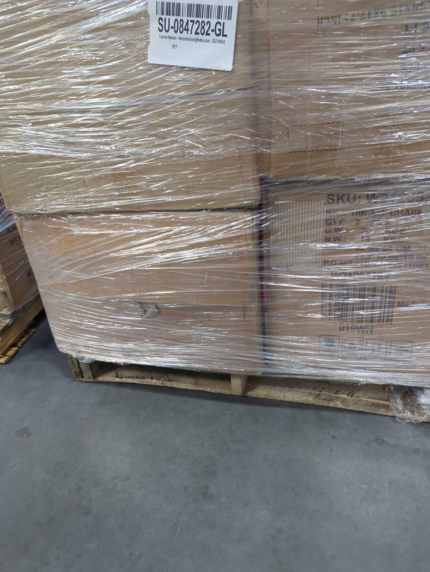 Pallet- Dining chairs - Image 6 of 8