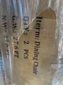 Pallet Dining chairs, French Dining chairs, bar stool