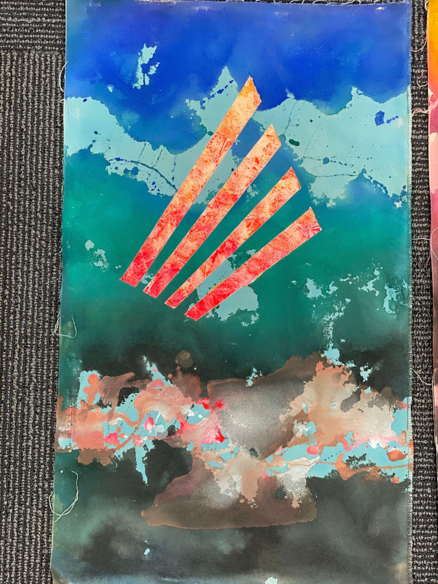 (5) 22""x12"" art signed June 27 '02July 09June 25 2002July 3 2002June 17 2002 - Image 2 of 10