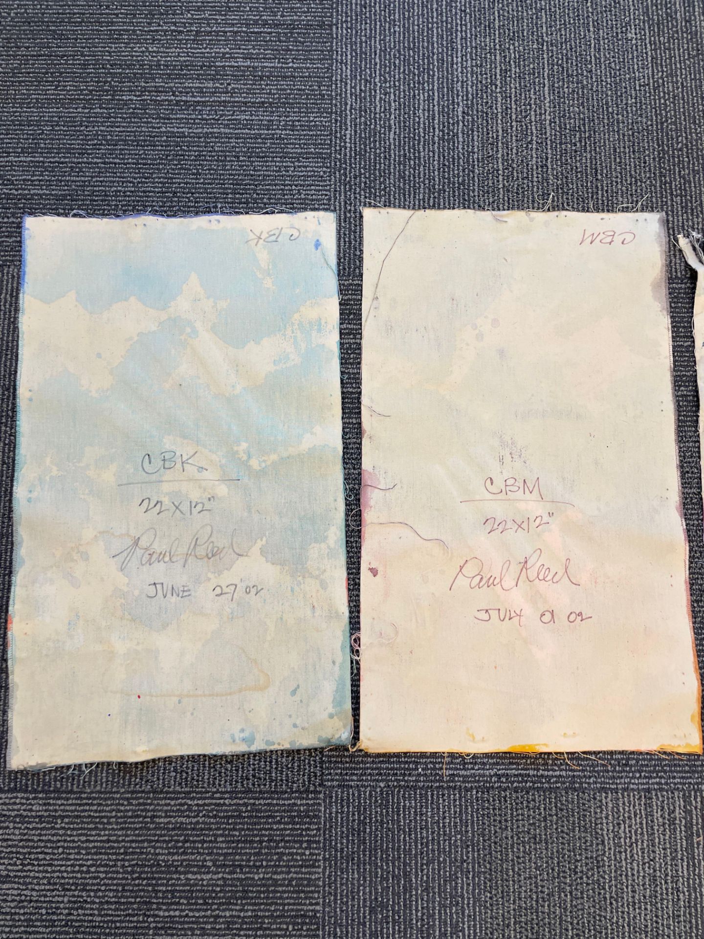 (5) 22""x12"" art signed June 27 '02July 09June 25 2002July 3 2002June 17 2002 - Image 8 of 10