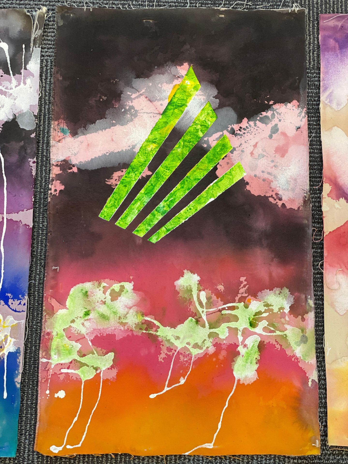 (5) 22""x12"" art signed June 27 '02July 09June 25 2002July 3 2002June 17 2002 - Image 5 of 10