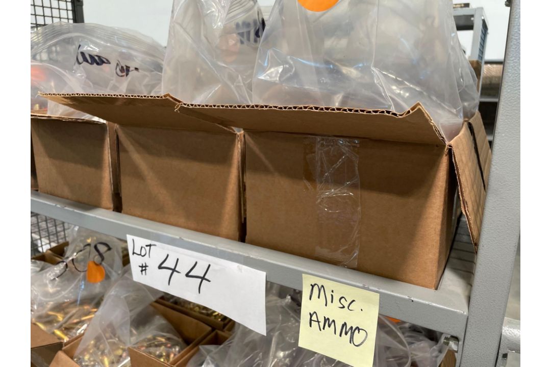 Shelf of Misc boxes ammo - Image 1 of 11