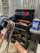 body shop tools/sanders, air files, us general tool box