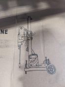 Blue Rock tools 12-in Z1 LRBT /s core drilling machine