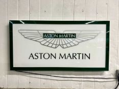 Illuminated Garage Sign Aston Martin - NO RESERVE
