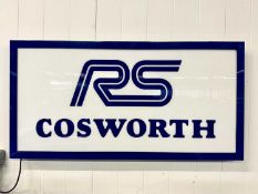 Illuminated Garage Sign RS Cosworth - NO RESERVE