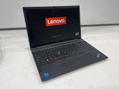 Lenovo Think Pad E15 i5 11th Gen 8GB Ram 256 GB SSD, Laptop Bag & Charger