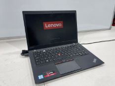 Lenovo Think Pad T460s Core i7 6th Gen 8GB Ram 256 GB SSD & Charger Please Note: Missing F3 Key