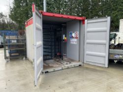Unreserved Online Auction - 2020 10ft Containerised Turnstile Site Entry System