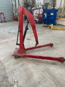 Hydraulic Engine Hoist, Capacity: 1000KGS, 1700 x 1200 x 1700mm, Please Note: Pins For Legs Not