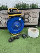 Mobile Banding Trolley & Fromm Packaging System P318 Banding Machine Complete With; Battery Charger