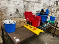 Quantity of Various Cleaning Supplies, As Lotted