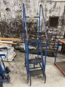 Mobile 4 Tier Step Ladder, 1850mm High