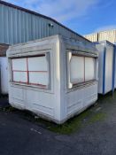 Portable Security Cabin Approx 2650 x 2650mm