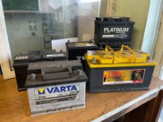 Quantity of Various Vehicle Batteries, Please Not: Batteries Untested