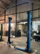 Hofmann Duolift MTF 3 Phase 3000kg 2 Post Vehicle Lift, 3150mm Wide x 3200mm High,Please Note: It is