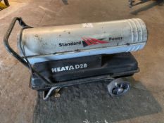 Standard Power Mobile Fuel Space Heater D28 230v