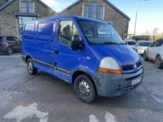 2005 Renault Master SL33 DCI 100 SWB Panel Van, Engine Size: 2463cc, Date of First Registration: