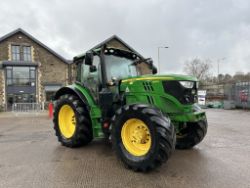 Unreserved Online Auction - 2019 John Deere 6155R Tractor & NC 320 Power Tilt Trailer