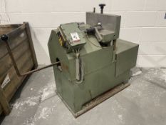 UPVC Twin Blade Mitre Saw as Lotted Please Note: This Item is Untested