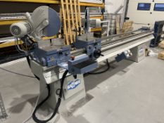 Haffner Maurat Ok330 UPVC Double Head Mitre Saw 3 Phase Power Supply, Please Note: Sold as