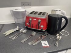 Quantity of Various Kitchen Appliances as Lotted