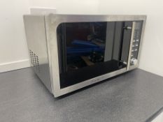 Morphy Richards AG821AZH-X2 800w Stainless Steel Microwave & Grill
