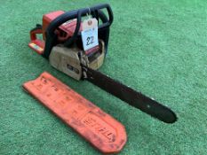 Stihl 021 Petrol Chain Saw, Please Note: There is NO VAT on the HAMMER PRICE of this Lot