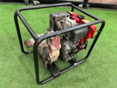 Robin DY23 Air Cooled Diesel Generator Water PTO Pump, Please Note: There is NO VAT on the HAMMER