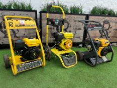 3no. Various Pressure Washers, Comprising; Rocwood Pressure Washer, Wolf 250 Bar Pressure Washer