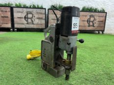 Holemaker 35 Magnetic Drill, Power Supply 110-120v, Please Note: There is NO VAT on the HAMMER PRICE