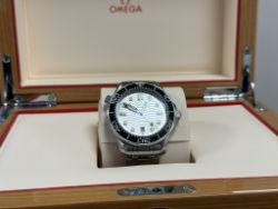 Unreserved Online Auction - 2021 Omega Seamaster Professional White Dial with Box & Papers