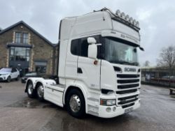 Unreserved Online Auction - 2016 Scania R580 Tractor Unit