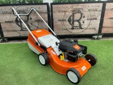 Unused Ex Display Stihl RM 248, Push Lawnmower, Petrol Engine