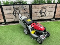 Unused Ex Display Honda HRG416C1 PKEH, Push Lawnmower, 160cc Petrol Engine