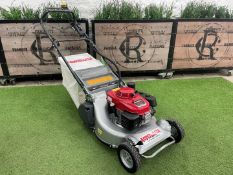 Unused Ex Display Lawnflite PRO 553HRS, Push Lawnmower, Petrol Engine, Rear Roller