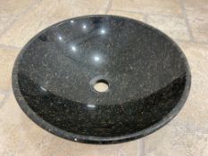 Granite Circular Sink, 440mm Dia, 150mm Deep, Lot Location: Ground Floor