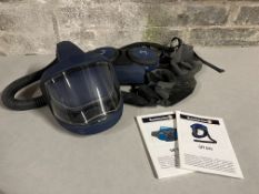 Sundstrom SR540 Respiratory Mask Complete with Sundstrom SR500 Powered Respirator, Power Supply &
