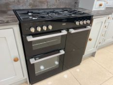 Ex Display Belling DB4 90DFT, 444440180 Dual Fuel Range Cooker, GAS & Electric, 3no. Electric Oven