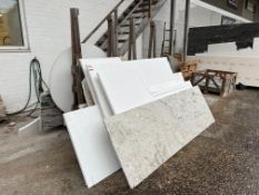 Quantity of Marble Offcuts as Lotted, Lot Location: Outdoor - Shed 1, Please Note: It is the
