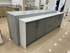 Consentino Silestone Dual Level Kitchen Island 2750 x 1000 x 1000mm